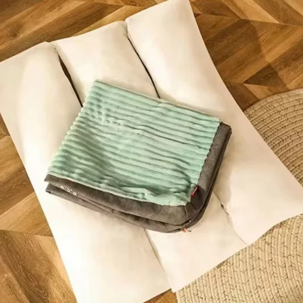 Dog Sleeping Mat – Removable Corduroy Bed for All Sizes - Image 4
