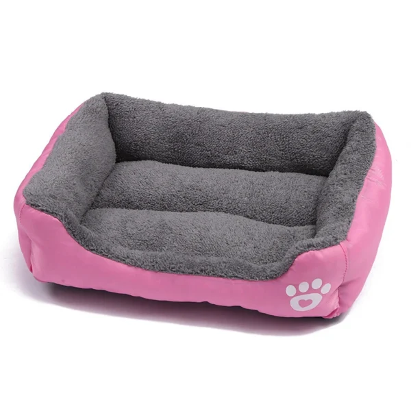 Plush Dog Bed with Waterproof Bottom - Image 15
