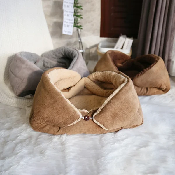 Foldable Cat Mat – Plush Thickened Bed Pad - Image 4