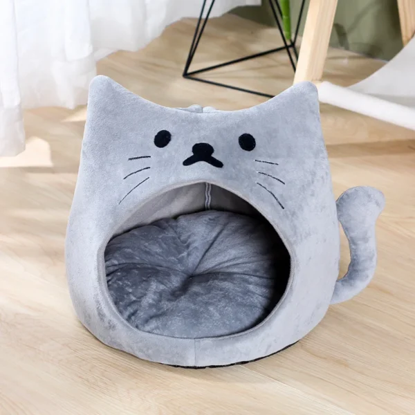 Cat House Bed with Tent-Style Design - Image 4