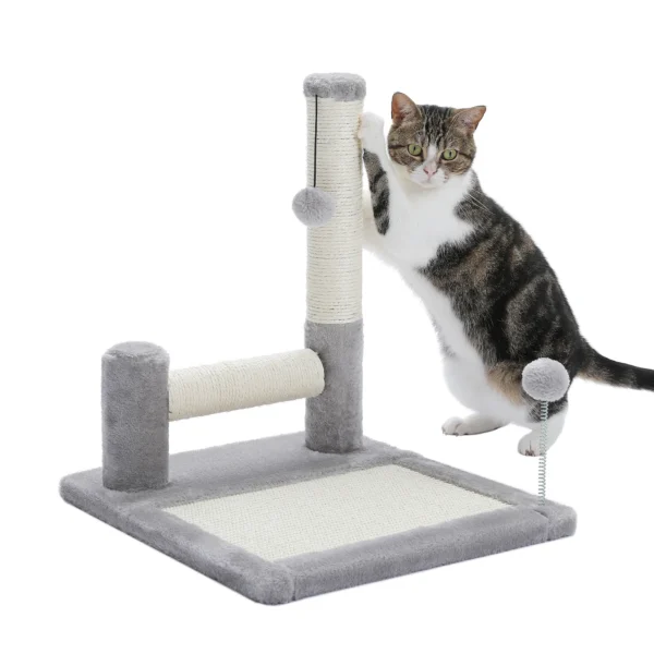 Cat Scratching Post Pad with Play Ball