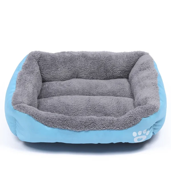 Plush Dog Bed with Waterproof Bottom - Image 14