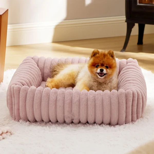 Plush Dog Bed for Medium & Large Pets - Image 4
