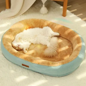 Non-Slip Pet Bed with Removable Cover