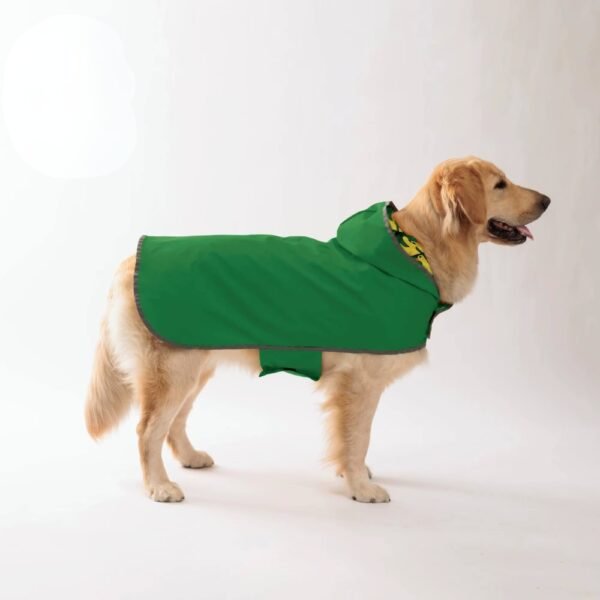 Dog Raincoat Double-Layer Yellow Jacket - Image 9