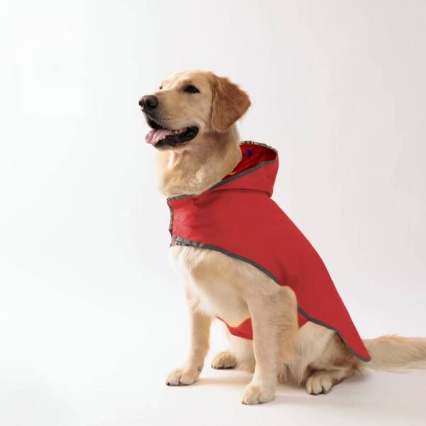 Dog Raincoat Double-Layer Yellow Jacket - Image 2