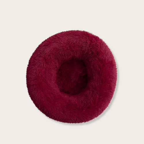 Detachable & Washable Plush Donut Dog Bed, Cat Bed - Image 8