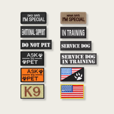 Tactical K9 Patches
