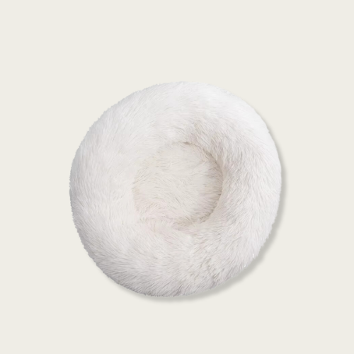 Detachable & Washable Plush Donut Dog Bed, Cat Bed - Image 13