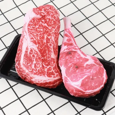 Steak Indestructible Dog Toys