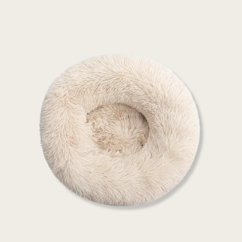Detachable & Washable Plush Donut Dog Bed, Cat Bed - Image 10