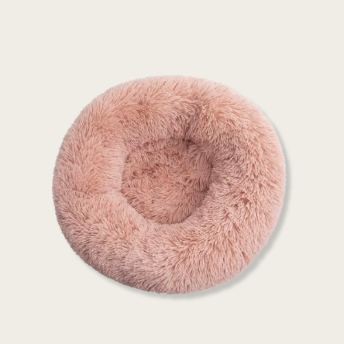 Detachable & Washable Plush Donut Dog Bed, Cat Bed - Image 11