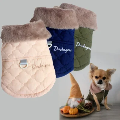 Dog Jacket with Fleece