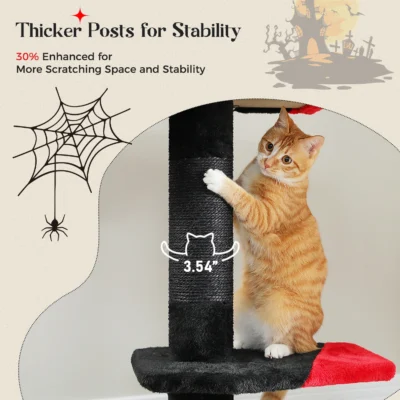gothic cat tree