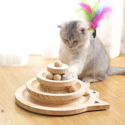cat turntable toy
