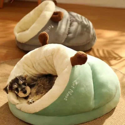 slipper dog bed
