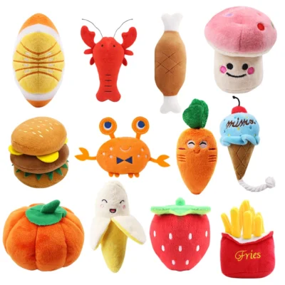 Fast Food Indestructible Dog Toys