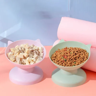 Tilted Elevated Dog Bowl
