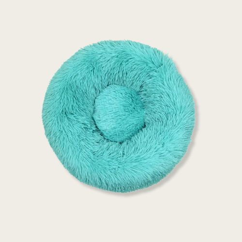 Detachable & Washable Plush Donut Dog Bed, Cat Bed - Image 12