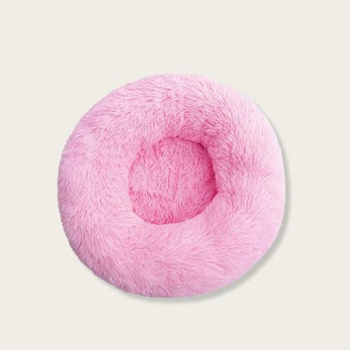 Detachable & Washable Plush Donut Dog Bed, Cat Bed - Image 7
