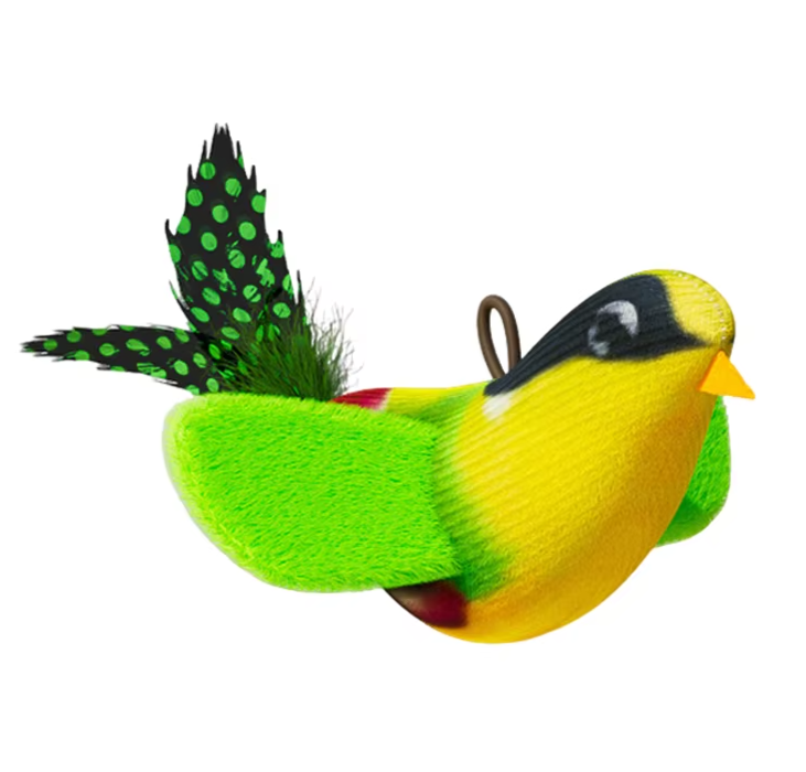 Flying Bird Stimulating Cat Toy